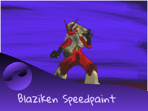 Blaziken Speedpaint :D
