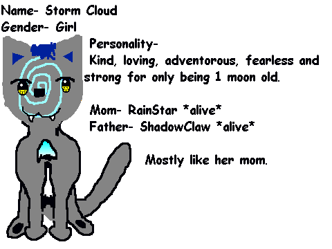 RainStar and Shadow Claw's Kits