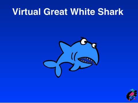Virtual Great White Shark