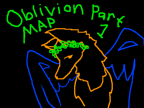 Oblivion Lineart Map Part 1 