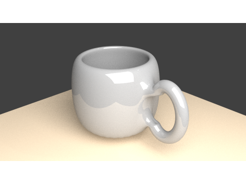 A Cup in Blender