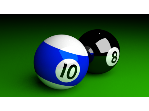 Pool Balls in Blender