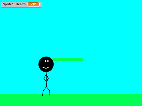 Jumping And Health Bar Test