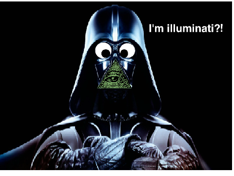 Darth Vader is Illuminati!