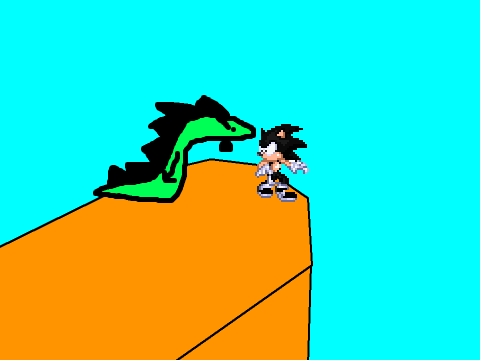 I kick Thyer off a cliff