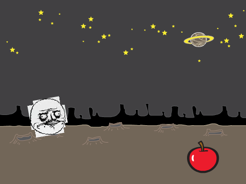 Weird things happen in space...