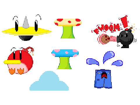 Super Duper Sprite pack!!!! ( its super duper because I made all these sprites)