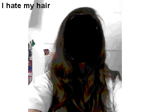 I hate my hair