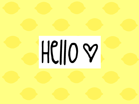 Hello ♥