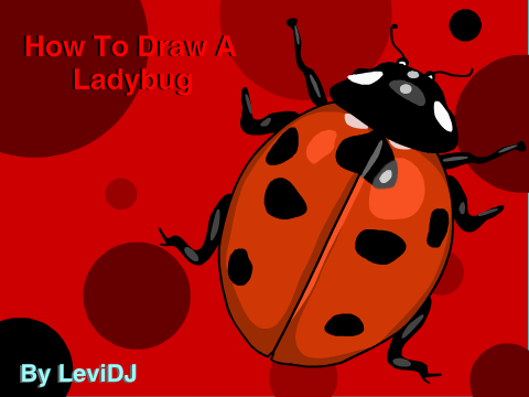 How to draw a Ladybug
