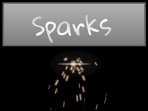 Glowing Sparks