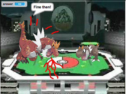 X-Y Fossil Arena: Tyrants Battle
