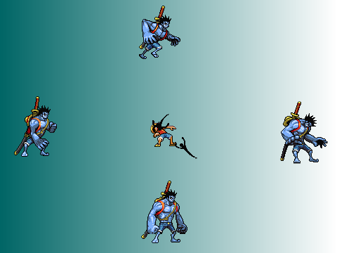 Nightmare Luffy Sprites