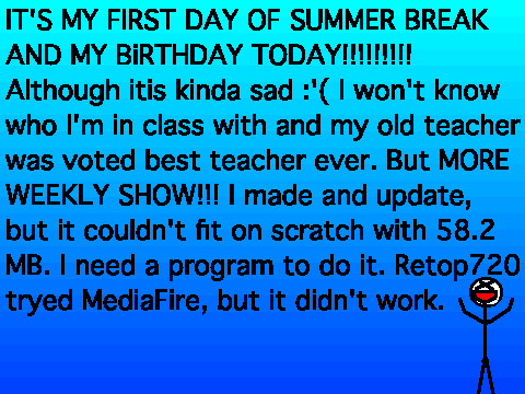 Yay and sad