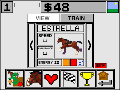 horse game