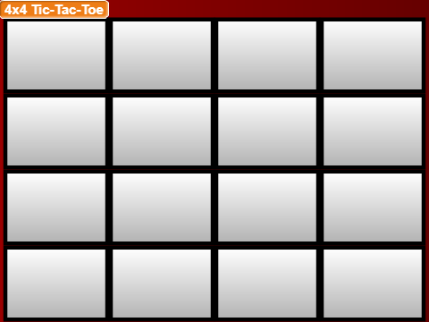 4x4 Tic-Tac-Toe