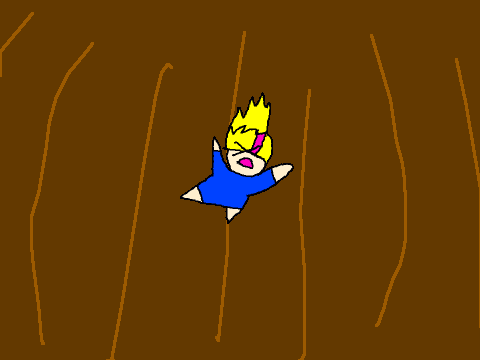 Add yourself falling into a bottomless hole.