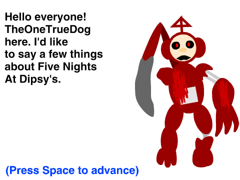 Five Nights At Dipsy's Announcement