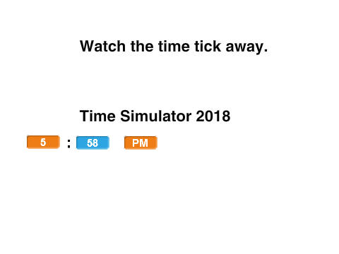Time Simulator 2018