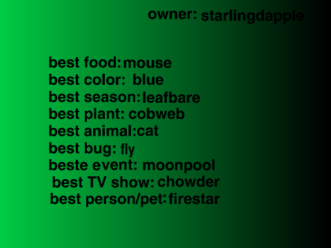 for starlingdapple