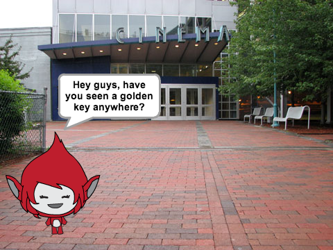  Help Giga find her house key!