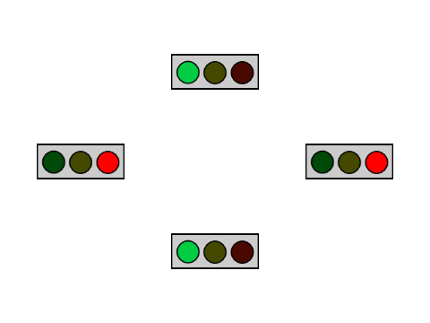[JapaneseTrafficLights]Simulator 信号機シミュレータ