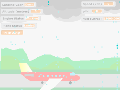 Plane flying simulator remix