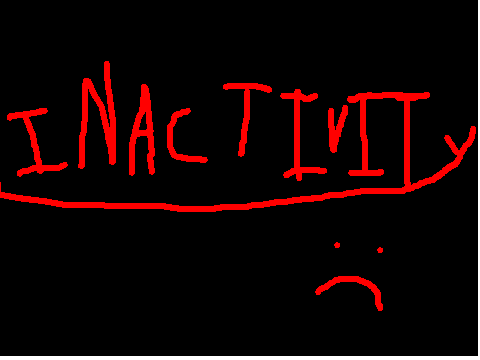 What I get for going inactive...