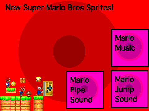 New Super Mario Bros Sprite Pack