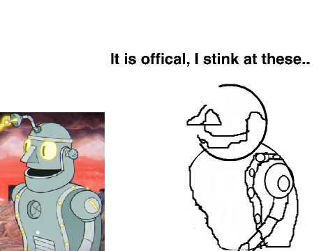 Speed Drawing my robot BEST EVER!!! but it doesn't take an hour to watch