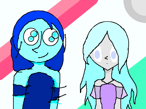 Labrodite and Moonstone