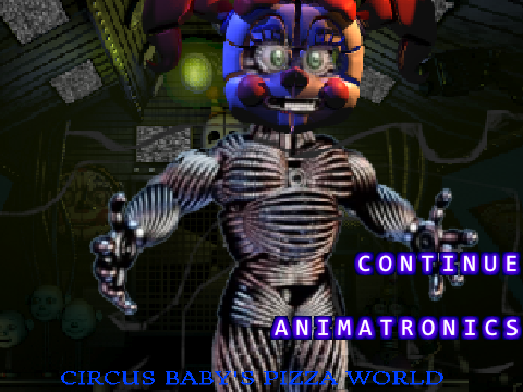 Circus Baby's pizza world Remastered