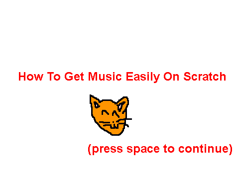 How To Get Music Easily On Scratch (For Beginners)