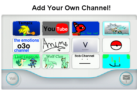 Add Your Own Wii Channel! Yeah! remix (Pikahamster's on the Wii!!!)