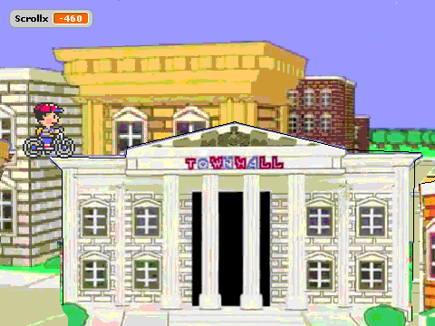 Earthbound 2D part 4 Riding on my bike