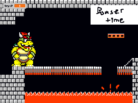 Bowser and Mario's weird and pointless encounter v1.0