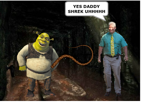 Mr. McCollum loves Shrek