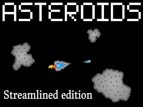 Asteroids Streamlined Edition