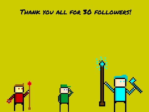 Thanks for 30! :)