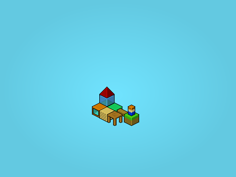 Isometric Pixel Art
