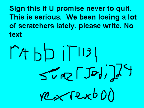 Anti-quit contract