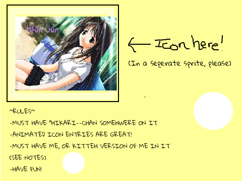 ♕Icon Contest for Hikari--Chan!~♕ remix
