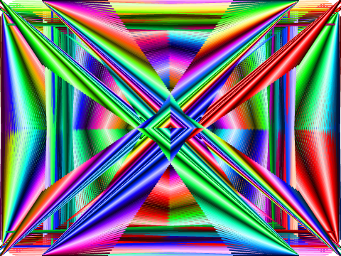 Abstract Kaleidoscope Algorithm Remix