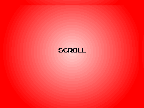 4-Directional Scrolling (w/ 4 sprites)