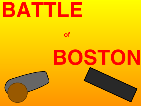 "Battle of Boston" animation