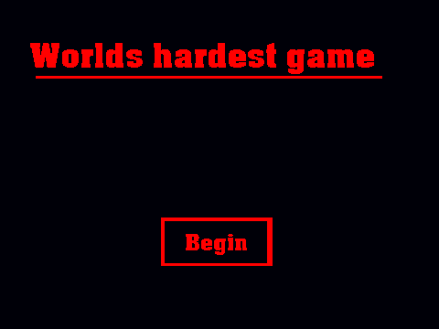 Worlds hardest game