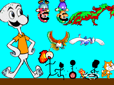 Add yourself being chased by Sqeegee[1][1]