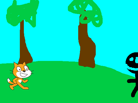TALK BETWEEN SHADOW GUY AND MR FLUFFY CAT!!!