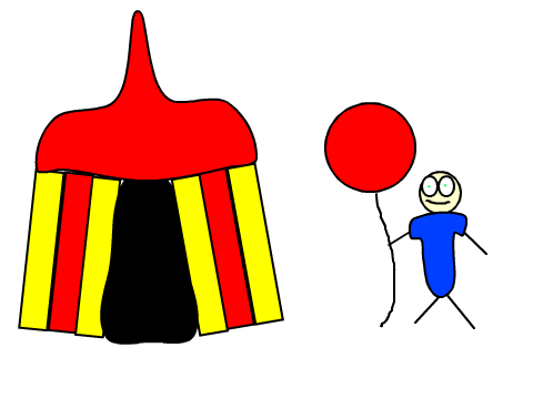 Boy With Balloon Speed Draw