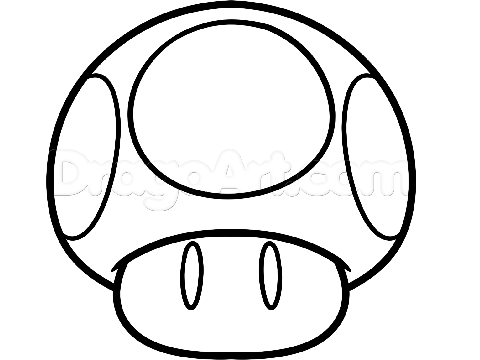 Super Mario Bros mushroom coloring contest remix